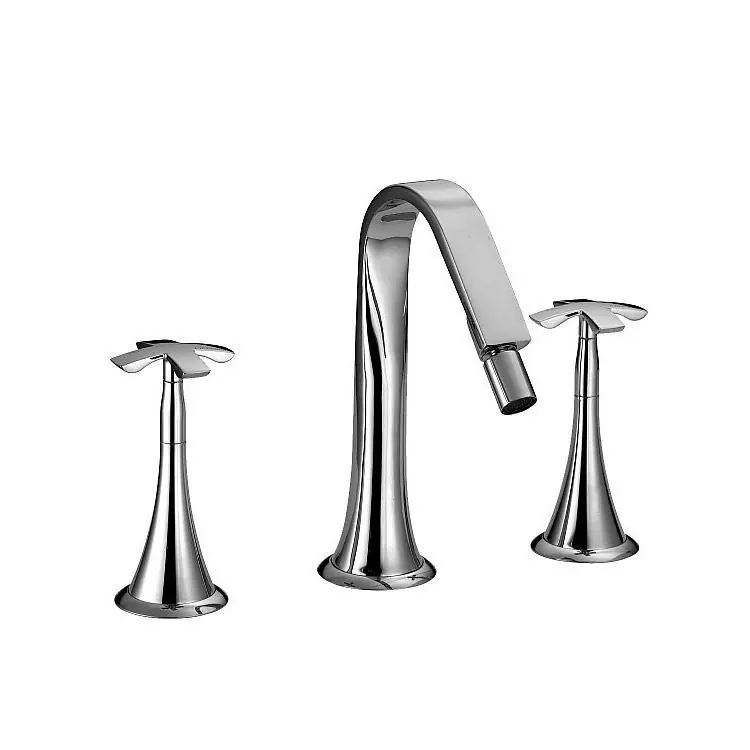 Mélangeur bidet trois trous Lucrezia Frattini