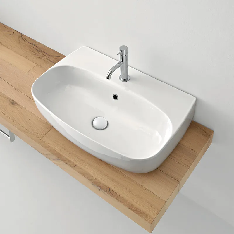 Lavabo Rectangulaire en Céramique Nolita Kerasan