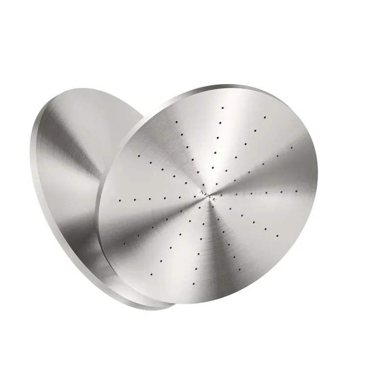 Pomme de douche ronde en acier Doc Neve