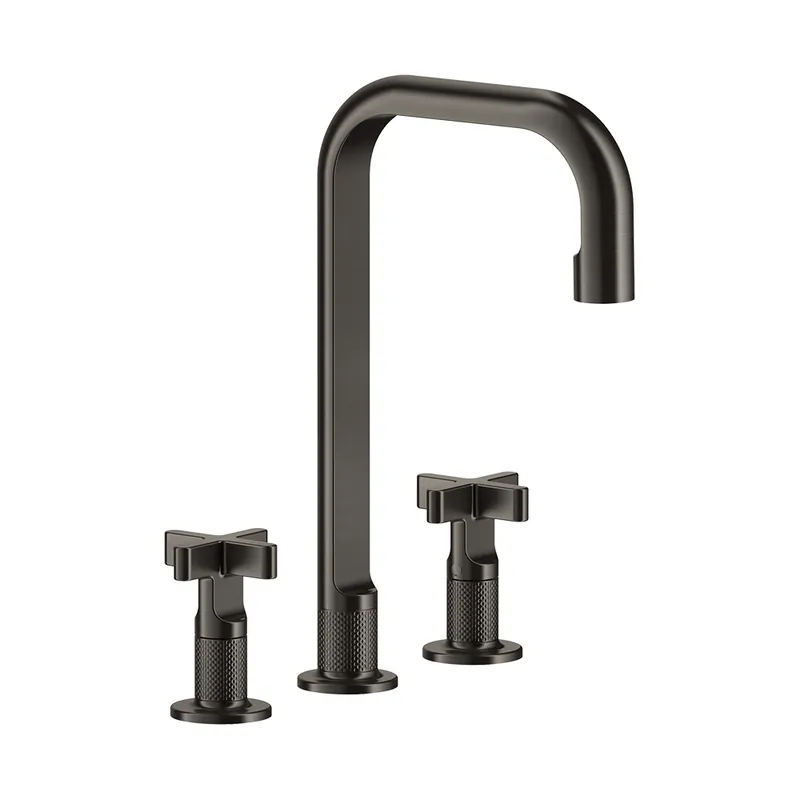 Mélangeur lavabo réhaussé à trois trous H.31 Inciso+ Gessi