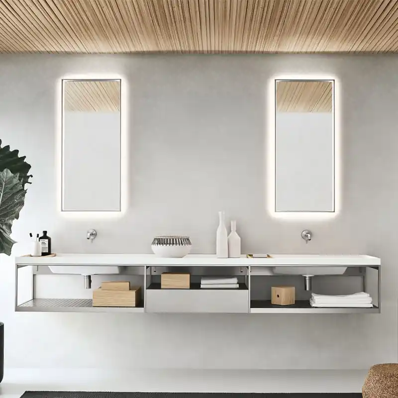 Miroir avec Lumière DEL Ekos Milldue