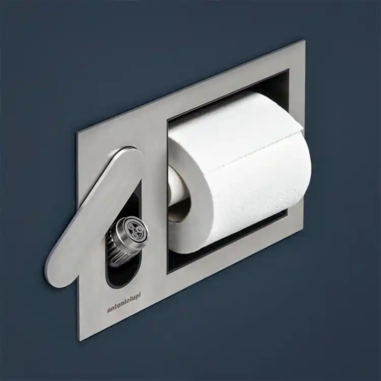 Douchette Hygiénique avec Derouleur Papier Cartaintenso antoniolupi