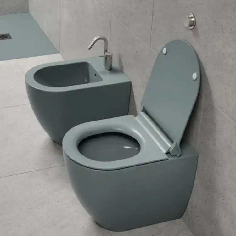 Toilettes en céramique GSI Color Elements à poser au sol