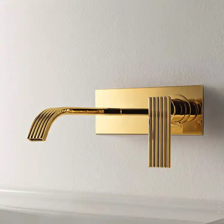 Mitigeur de lavabo encastré avec plaque de fixation IOS TREEMME