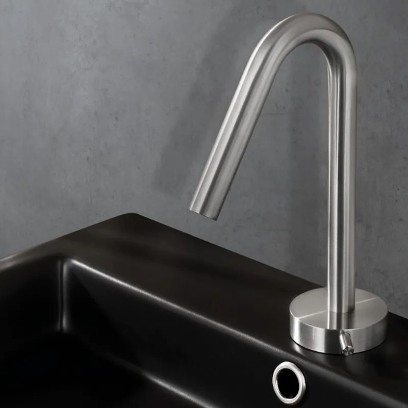 Mitigeur monocommande réhaussé pour lavabo Round LINKI