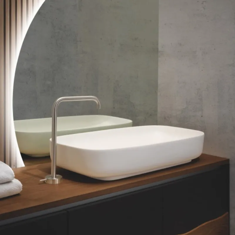 Lavabo à poser en céramique 60x38x14 cm Vess AeT Italia