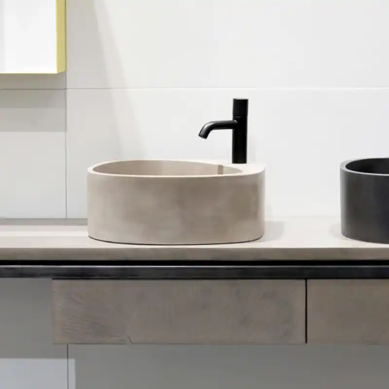 Lavabo à poser en béton Elletre Moab80