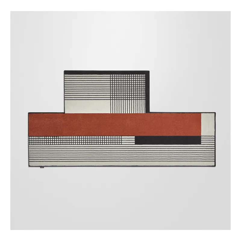 Tapis en polyamide à motifs géométriques Volumi Antoniolupi