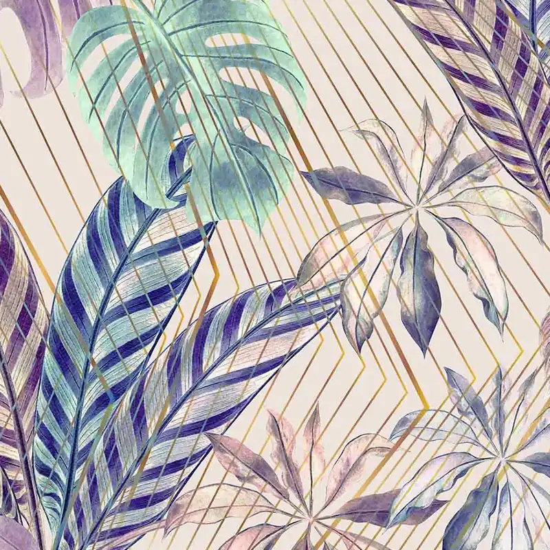 TROPICAL STRIPES Nature wallpaper series Creativespace