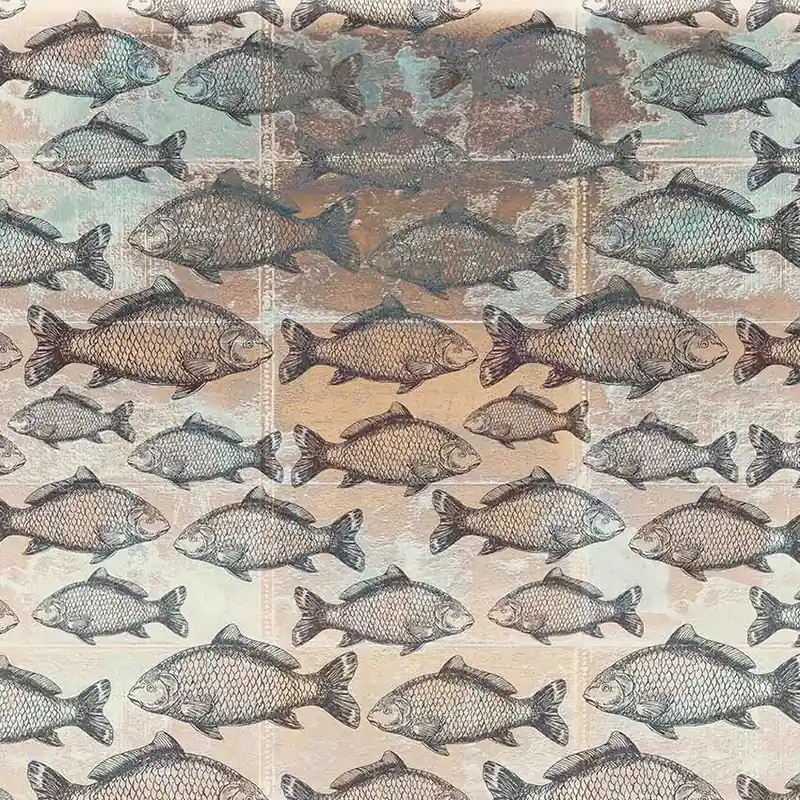 Série de motifs de papier peint FISHH Creativespace