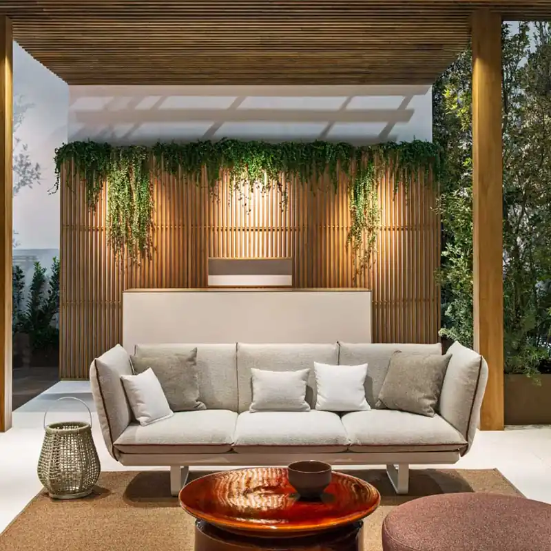 Canapé de jardin en tissu Venice Atmosphera