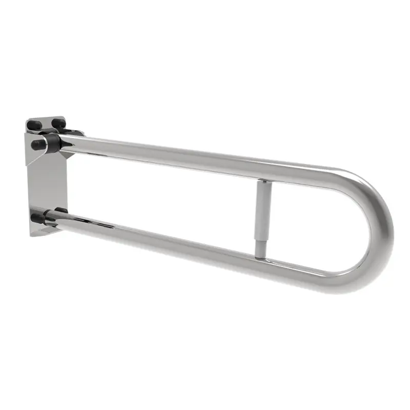 Barre basculante en acier inoxydable avec porte-rouleau Goman