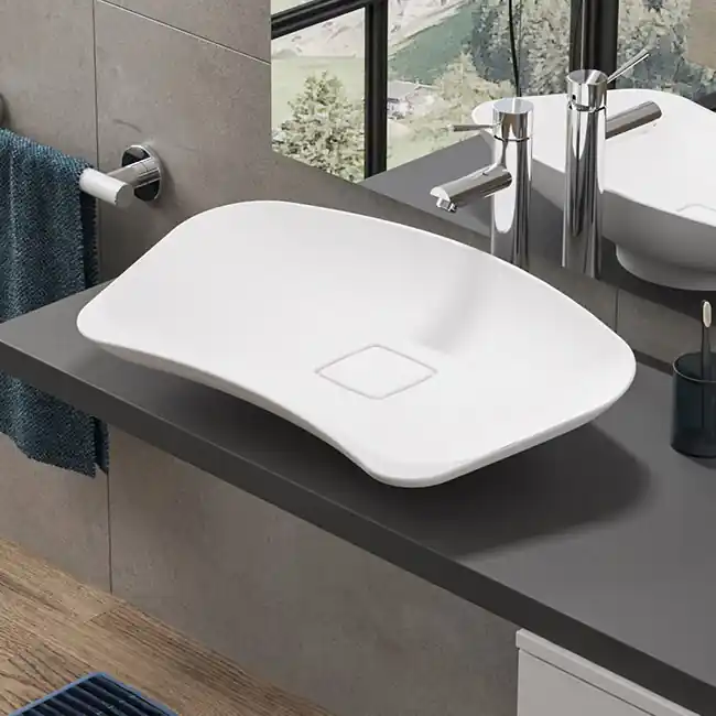 Lavabo à poser en Politek Prime de Goman
