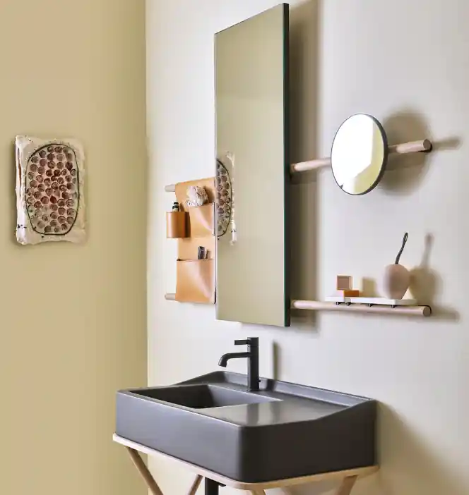 Miroir avec cadre Siwa Ceramica Cielo