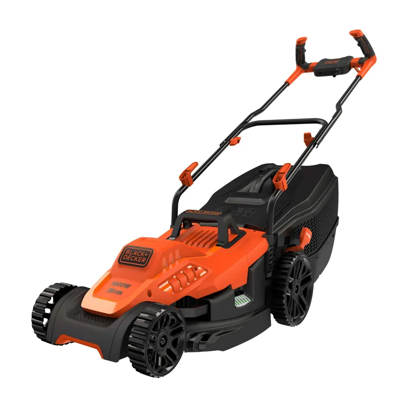 Tondeuse filaire 1600W 38cm bac 45L BLACK+DECKER BEMW471BH-QS