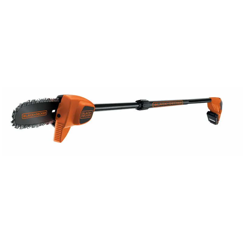 BLACK+DECKER Elagueur sur perche sans fil 18V batterie 2Ah télescopique GPC1820L20-QW