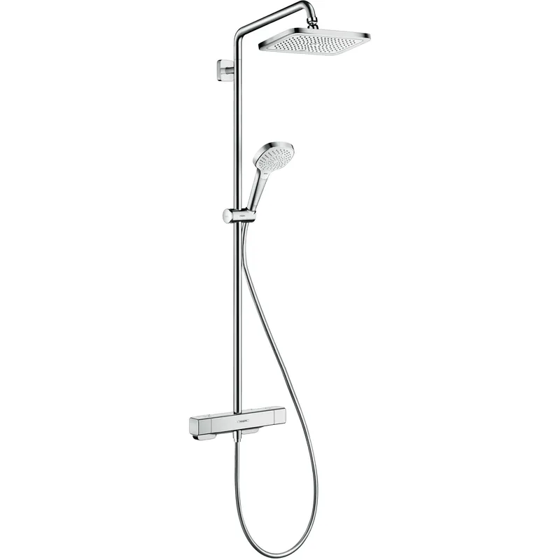 HANSGROHE Colonne de douche 280 1 jet Croma E avec mitigeur thermostatique 27630000