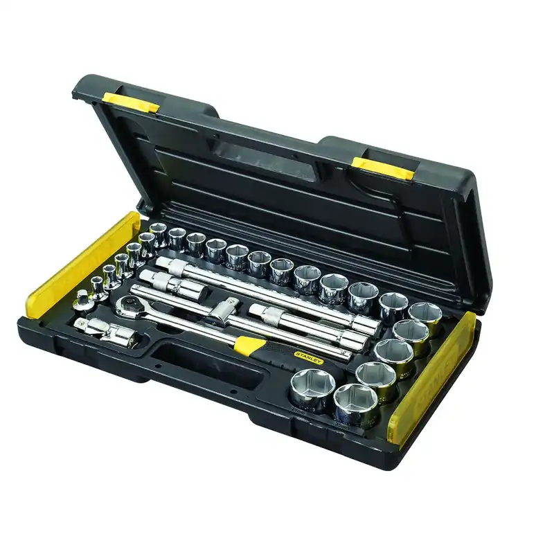 Coffret à douilles Microtough 1/2" - Jeu de 29 pièces STANLEY 2-85-584