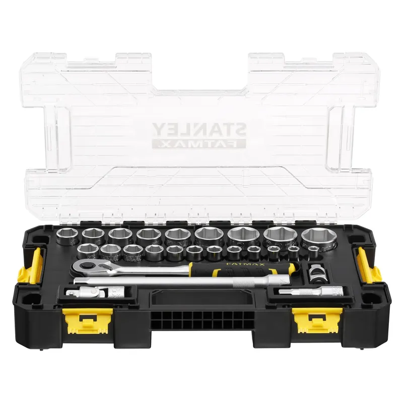 STANLEY FATMAX Coffret de 26 douilles Stakbox L 1/2" FMMT98103-1