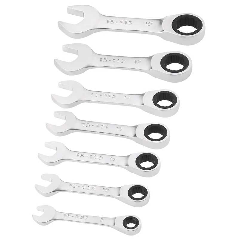 STANLEY FATMAX Jeu de 7 clés mixtes courtes à cliquet FMMT82900-0