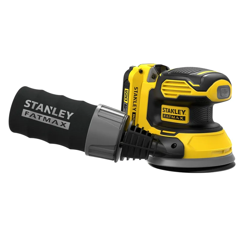 STANLEY FATMAX Ponceuse excentrique sans fil 18V V20 avec batterie 2Ah SFMCW220D1S-QW