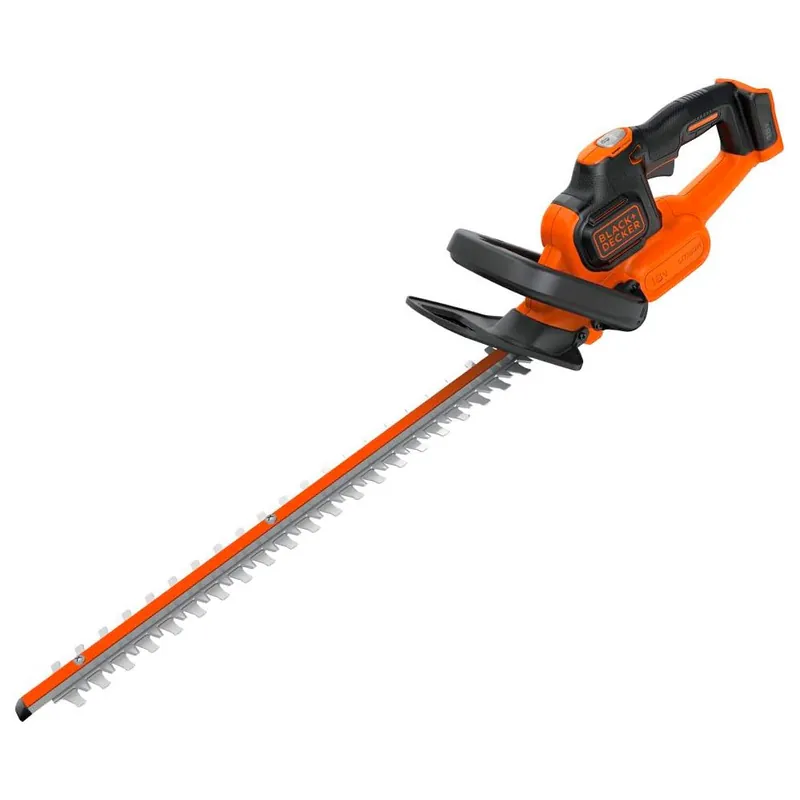 BLACK+DECKER Taille-haies sans fil 18V lame 45cm sans batterie GTC18452PCB-XJ