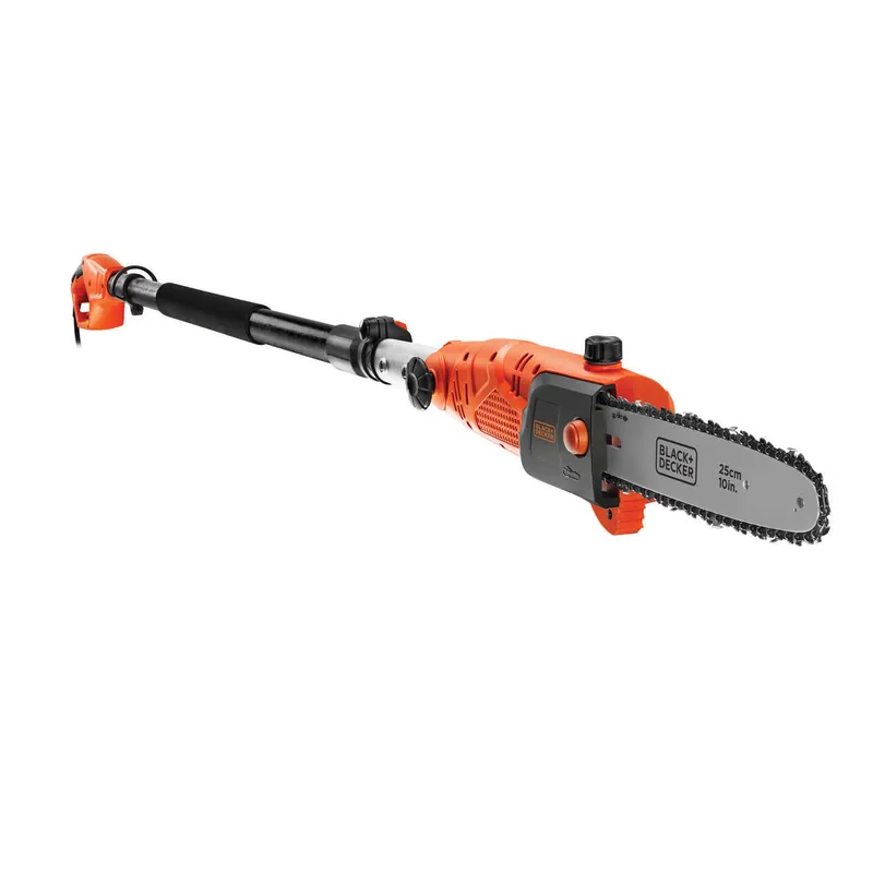 BLACK+DECKER Élagueur sur perche filaire 800W manche de 1,74m à 2,44m