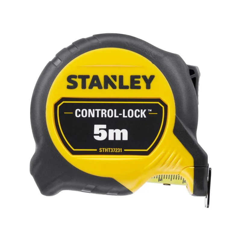 STANLEY Mètre ruban 5m double marquage magnétique système Finger Brake ControlLock Blade Armor STHT37231-0