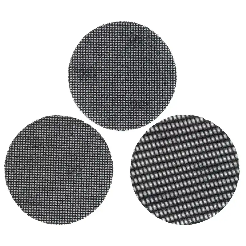 STANLEY Assortiment de 3 abrasifs excentrique Ø125mm maille auto-aggripants grains 80, 120 et 240 STA39267-XJ