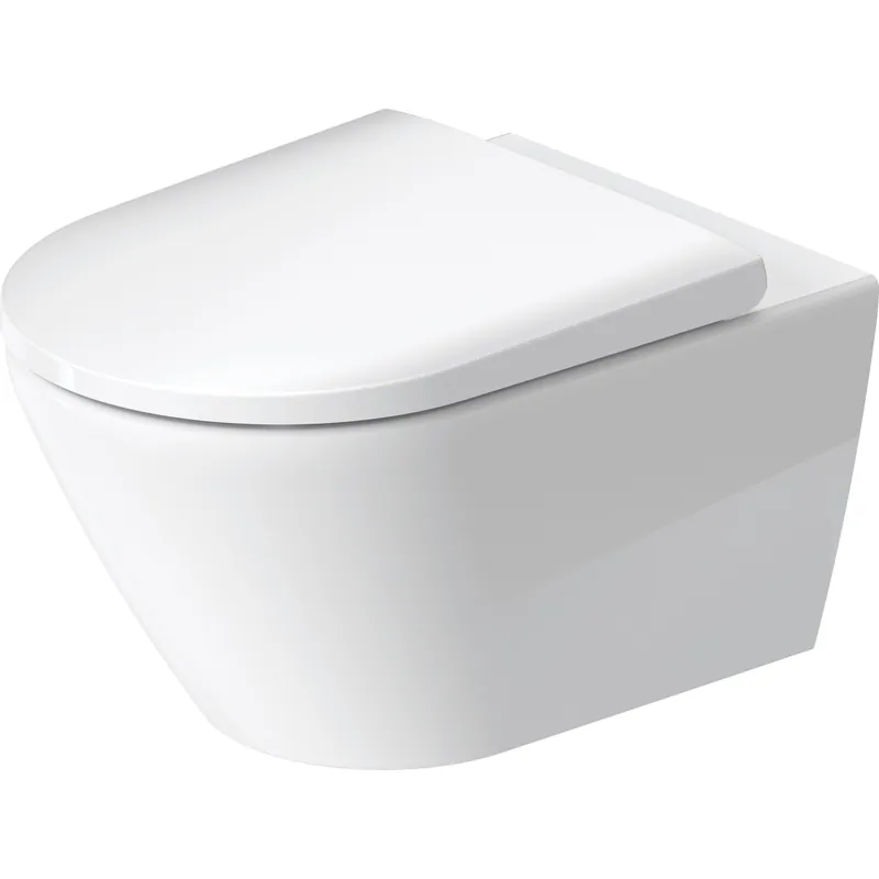 DURAVIT Pack WC suspendu abattant frein de chute et système de fixation D-Neo 45770900A1