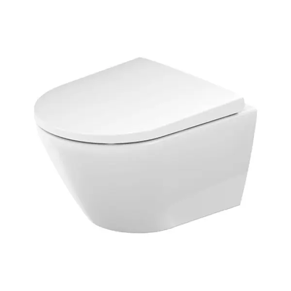 DURAVIT Pack WC suspendu D-Neo avec abattant et système de fixation 45880900A1