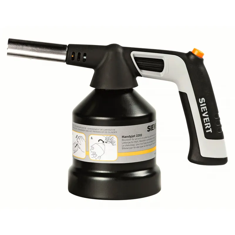 SIEVERT Brûleur Handyjet Piezo perçable et 1 cartouche 221093