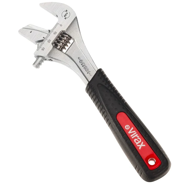 VIRAX Clé à molette 12‘‘ à mors réversible 017033