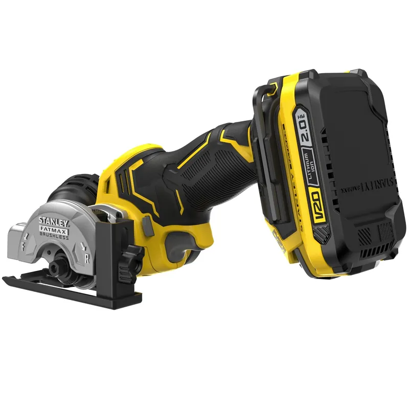 STANLEY FATMAX Meuleuse sans fil 18V 76mm 2 batteries 2Ah V20 SFMCM300D2-QW