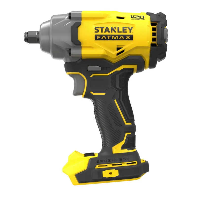 STANLEY FATMAX Boulonneuse à chocs sans fil 1/2" 370 Nm 18V sans batterie V20 SFMCF920B-XJ