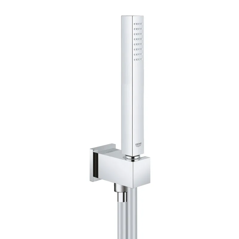 GROHE Douchette 1 jet avec support mural et flexible Euphoria Cube Stick 26405000