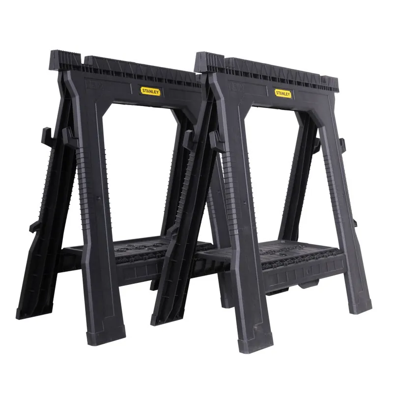 STANLEY Lot de 2 tréteaux pliables STST1-70713