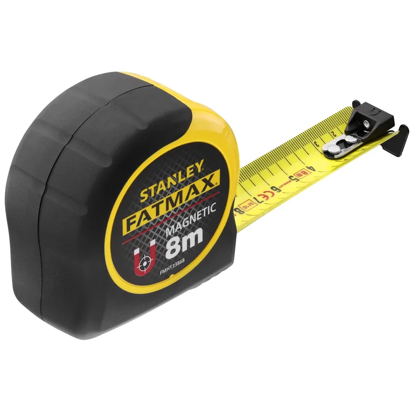 STANLEY FATMAX Mètre ruban 8m crochet magnétique Blade Armor FMHT0-33868