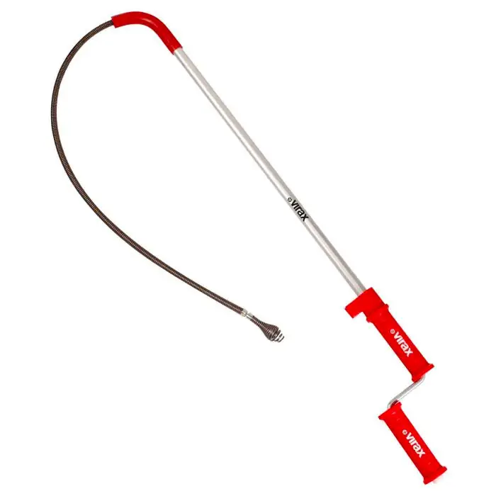 VIRAX Déboucheur WC manuel à canne 160 cm 290520