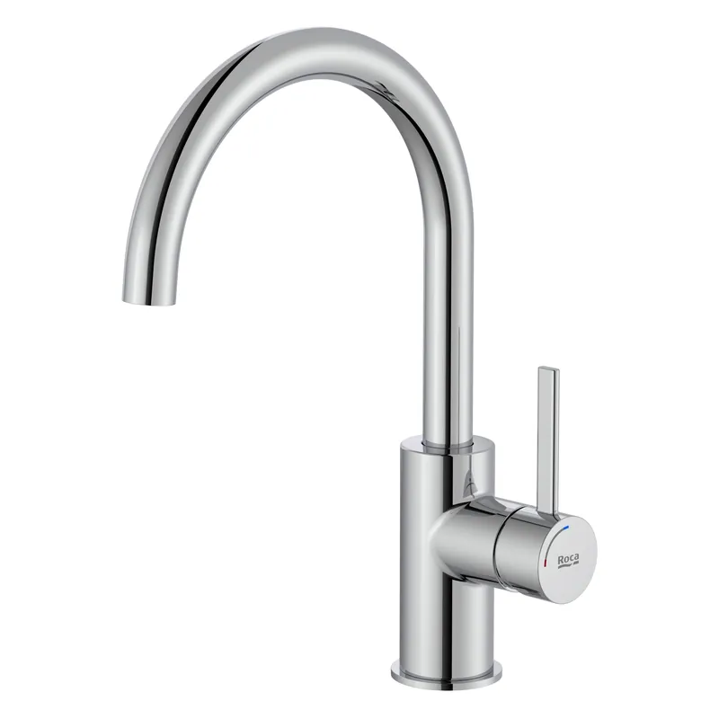 ROCA Mitigeur de lavabo taille L avec vidage clic-clac Ona