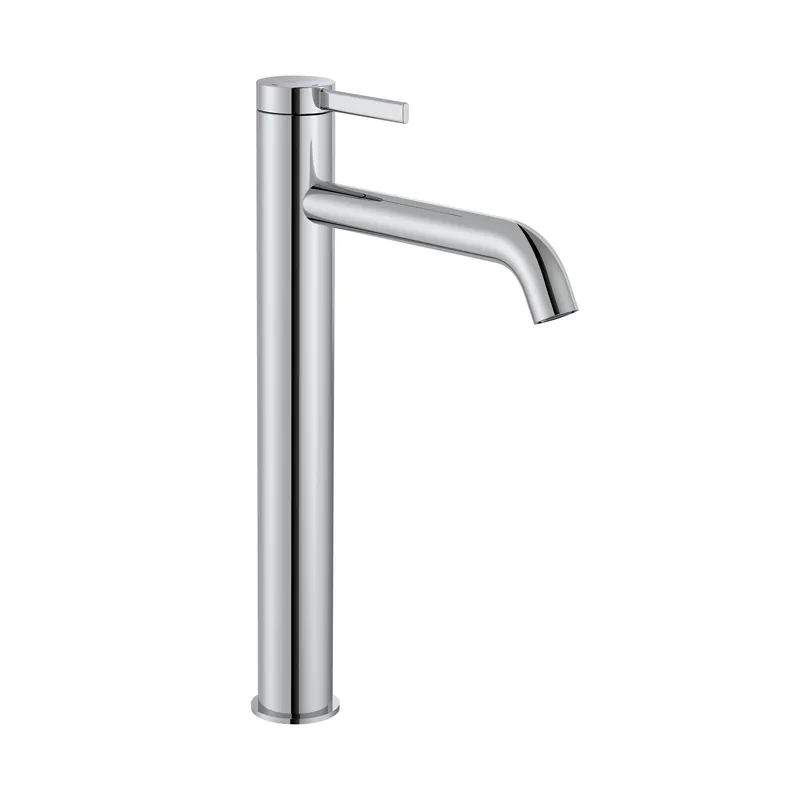 ROCA Mitigeur de lavabo bec haut avec vidage clic-clac Ona