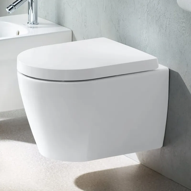 DURAVIT Pack WC suspendu compact sans bride ME by Starck
