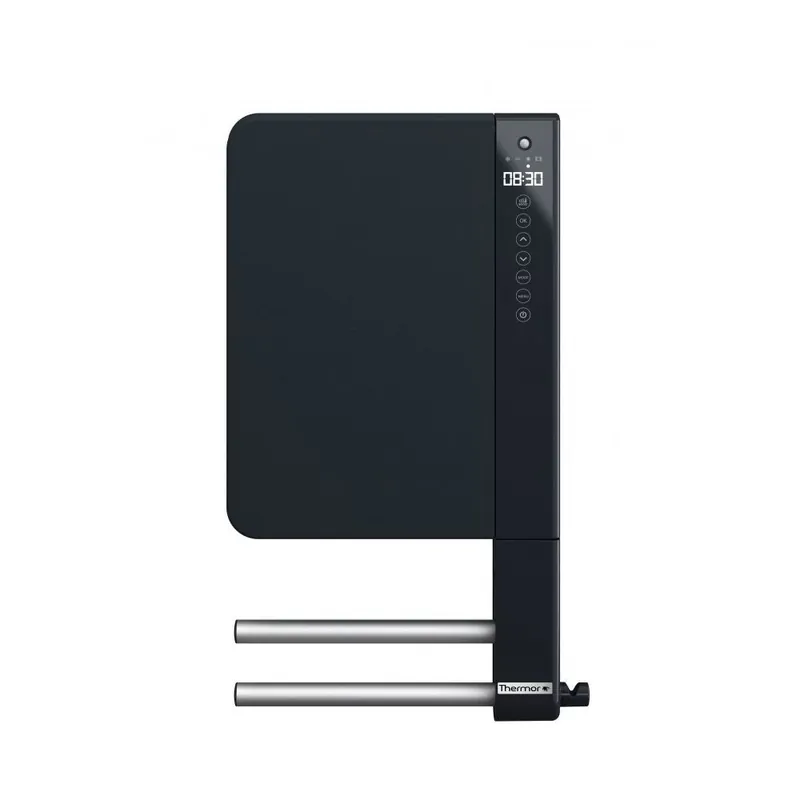 THERMOR Sèche-serviettes soufflant ILLICO 3 1800W avec barres gris