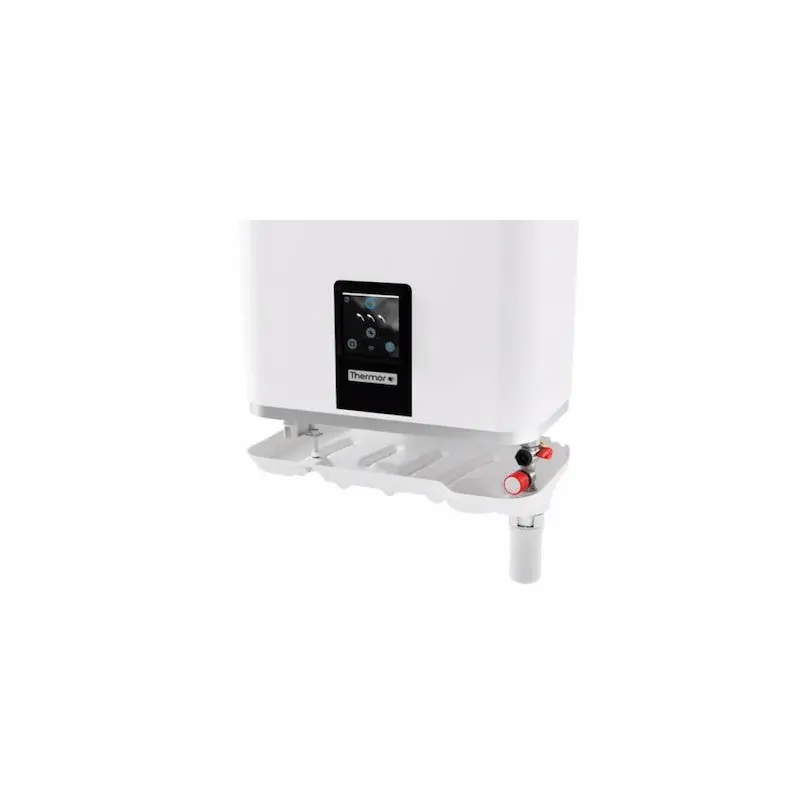 THERMOR Bac de récupération d‘eau chauffe-eau plat 500x295x121 mm