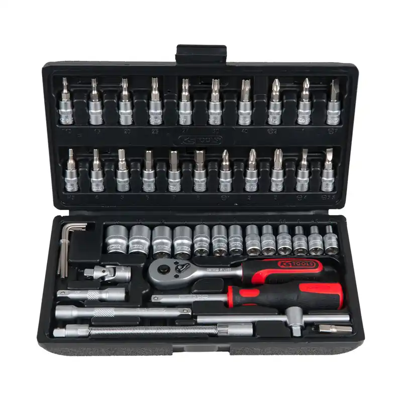 KS TOOLS Jeu de clés et douilles avec coffre 48 pièces 917.0648