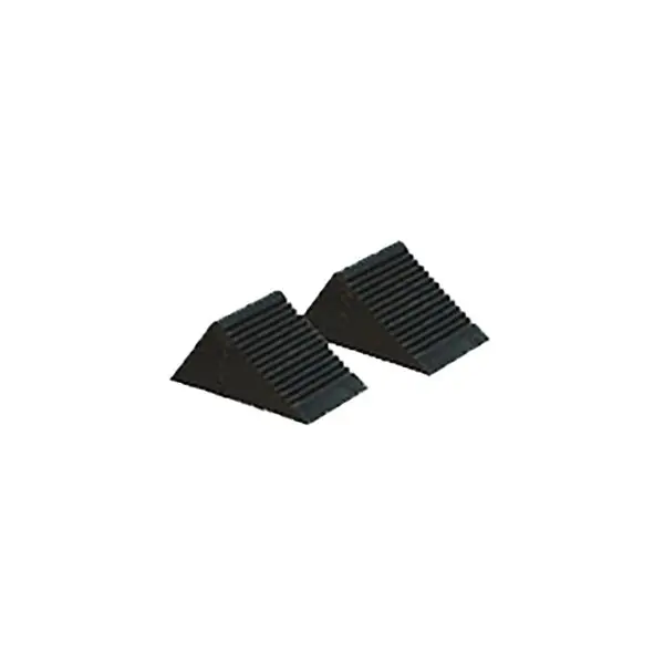 KS TOOLS Paire de cales roues caoutchouc VL 105 x 75 x 75mm 160.0382