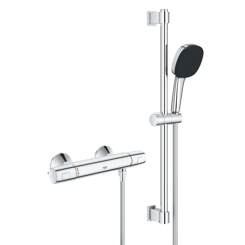 GROHE Mitigeur de douche thermostatique chrome Precision Trend 34237003