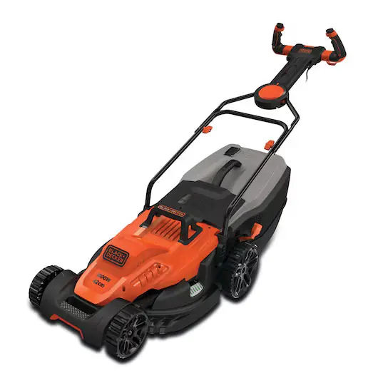 BLACK+DECKER Tondeuse filaire 42 cm - Moteur universel 1800 W - EASYSTEER - BEMW481ES-QS