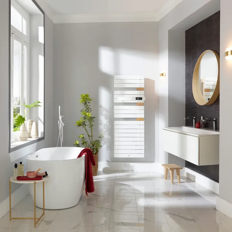 THERMOR Sèche-serviettes connecté ALLURE 3 blanc brillant