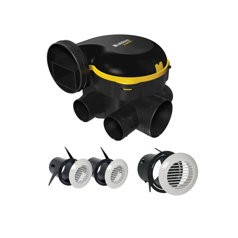ALDES Kit VMC simple flux EasyHOME Auto Comble classic avec 3 Grilles BIP